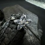 Enchanting Floral Diamond Ring