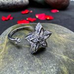 Enchanting Floral Diamond Ring