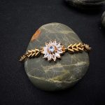 Golden Blossom Charm Bracelet - Nazli Fashions