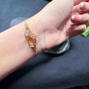 Golden Petal Charm Bracelet - Nazi Fashions