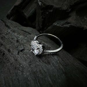 Heart's Desire Halo Engagement Ring
