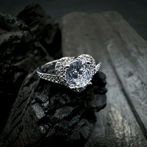 Heart's Desire Halo Engagement Ring