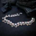Pink Floral Bliss Anklet – Nazli Fashions