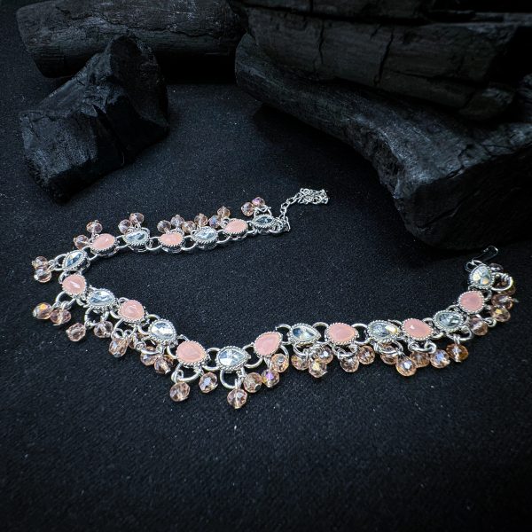 Pink Floral Bliss Anklet – Nazli Fashions