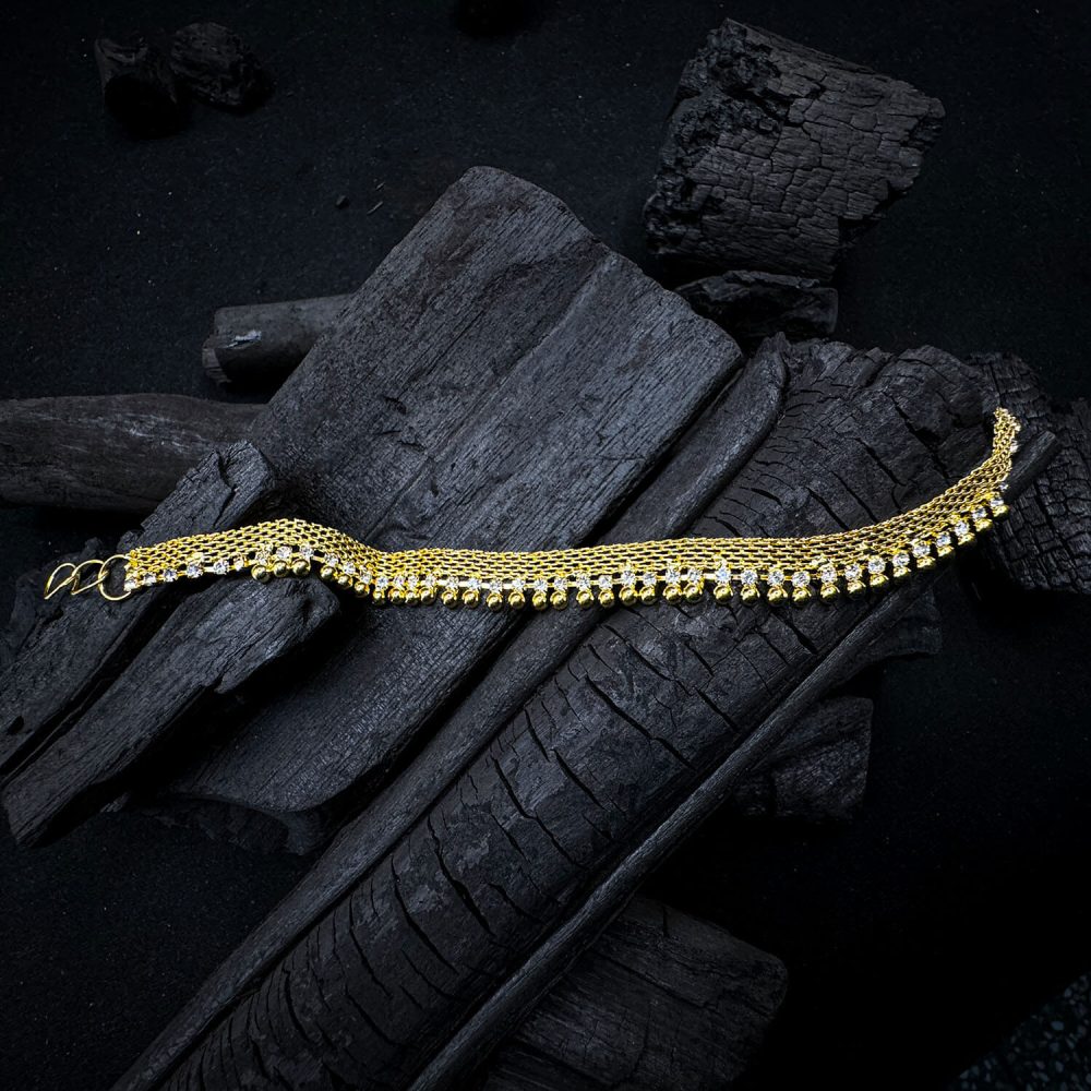 Luxe Chains Anklet - Nazli Fashions