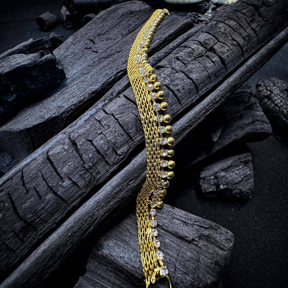 Luxe Chains Anklet - Nazli Fashions