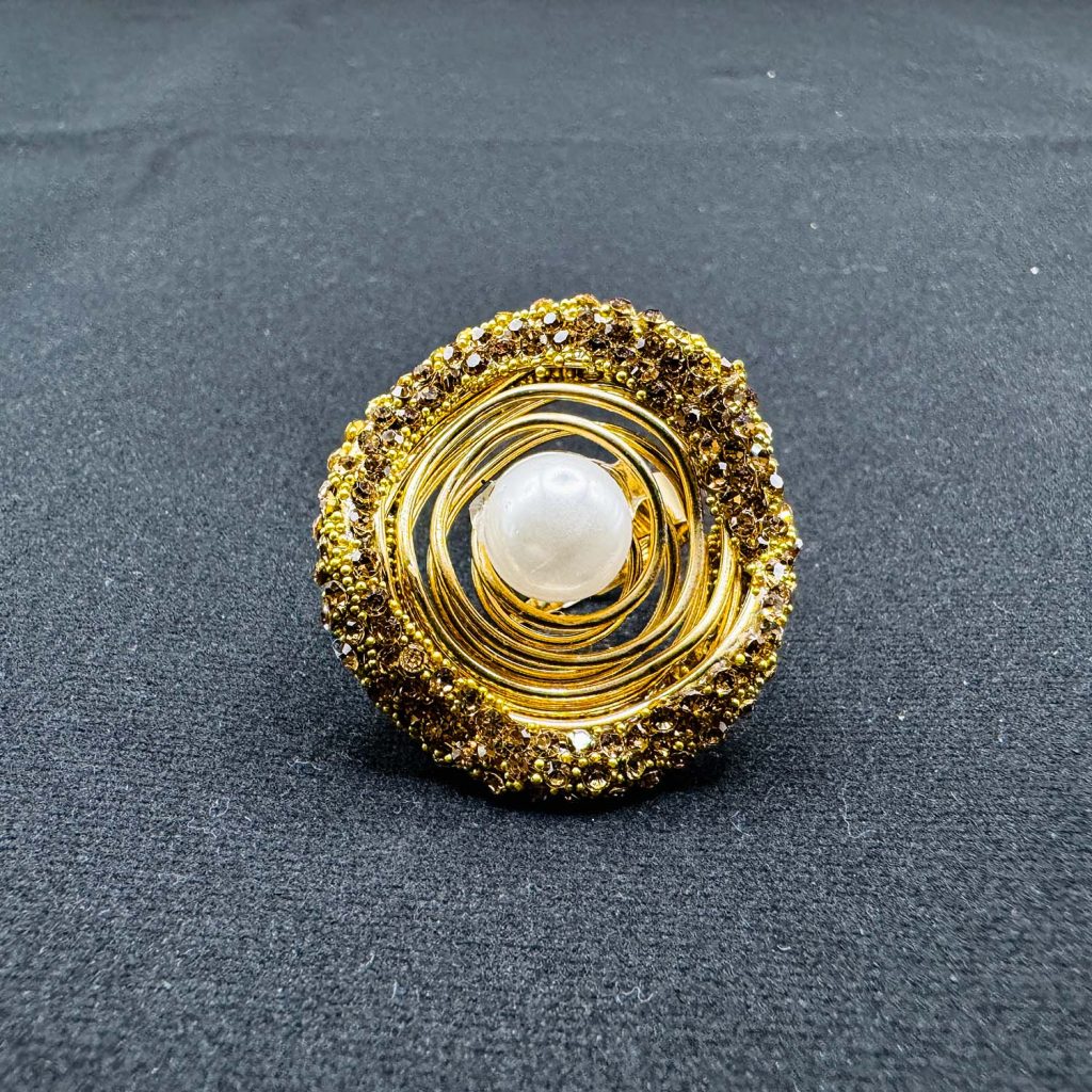 Pearl Embellished Ring