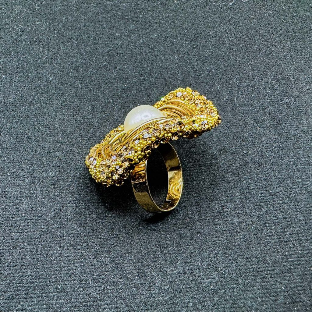 Pearl Embellished Ring