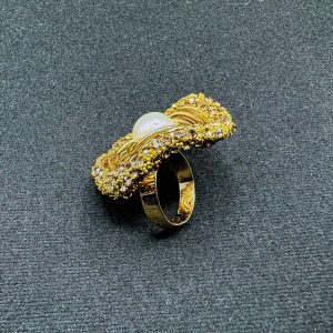 Pearl Embellished Ring