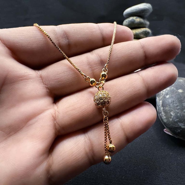 Radiant Glamour Necklace by Nazli Fashions