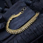 Radiant Golden Anklet - Nazli Fashions