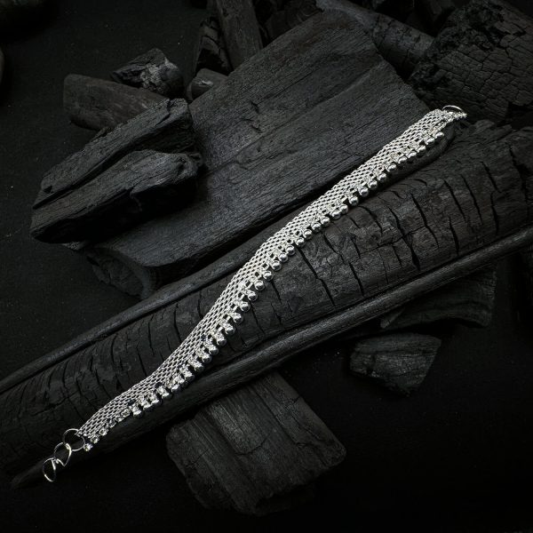 Silver Stunner Anklet - Nazli Fashions