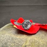 Timeless Round-Cut Diamond Floral Ring